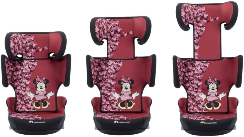 BebeConfort Disney Hera I-Fix autokrēsliņš bērniem 100-150cm krāsa Fun Minnie