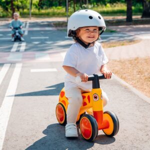 Lionelo SAMMY līdzsvara velosipēds mazuļiem krāsa YELLOW HONEY