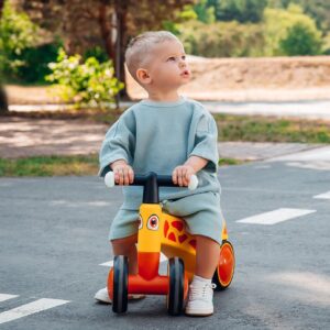 Lionelo SAMMY līdzsvara velosipēds mazuļiem krāsa YELLOW HONEY