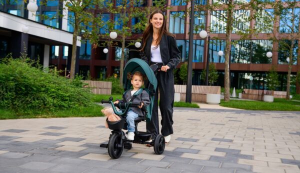 Autokreslini.lv | KORI stumjamais trīsritenis bērniem krāsa GREEN EMERALD bilde #37