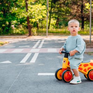 Lionelo SAMMY līdzsvara velosipēds mazuļiem krāsa YELLOW HONEY