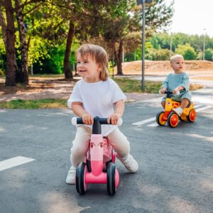 Lionelo SAMMY līdzsvara velosipēds mazuļiem krāsa PINK ROSE