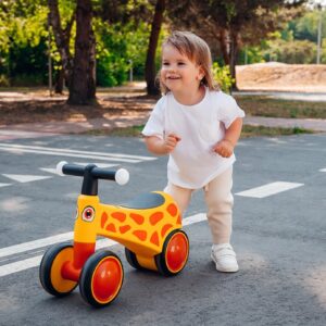 Lionelo SAMMY līdzsvara velosipēds mazuļiem krāsa YELLOW HONEY