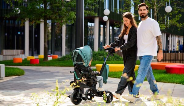 Autokreslini.lv | KORI stumjamais trīsritenis bērniem krāsa GREEN EMERALD bilde #33