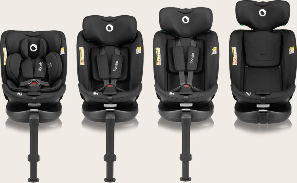Lionelo Navy I-Size autokrēsliņš 40-150cm krāsa Black Onyx