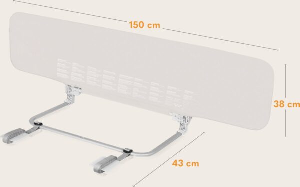 Autokreslini.lv | LORA XL gultas malas aizsargs krāsa BEIGE SAND bilde #33