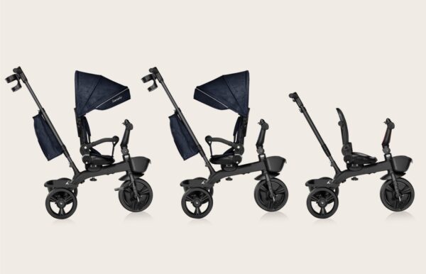 Autokreslini.lv | KORI stumjamais trīsritenis bērniem krāsa BLUE NAVY bilde #5
