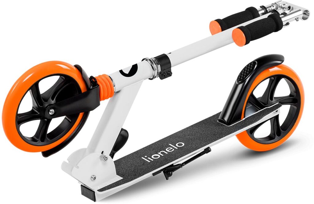 Lionelo LUCA skrejritenis krāsa WHITE ORANGE