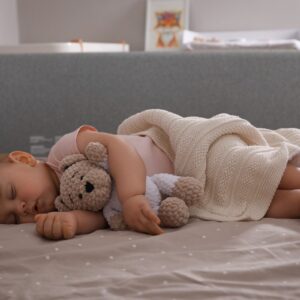 Lionelo LORA gultas malas aizsargs krāsa BEIGE SAND