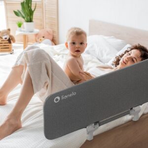 Lionelo LORA gultas malas aizsargs krāsa GREY STONE