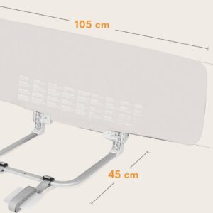 Lionelo LORA gultas malas aizsargs krāsa BEIGE SAND