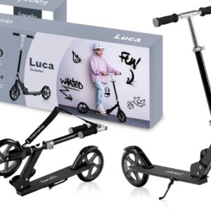 Lionelo LUCA skrejritenis krāsa  BLACK GRAPHITE