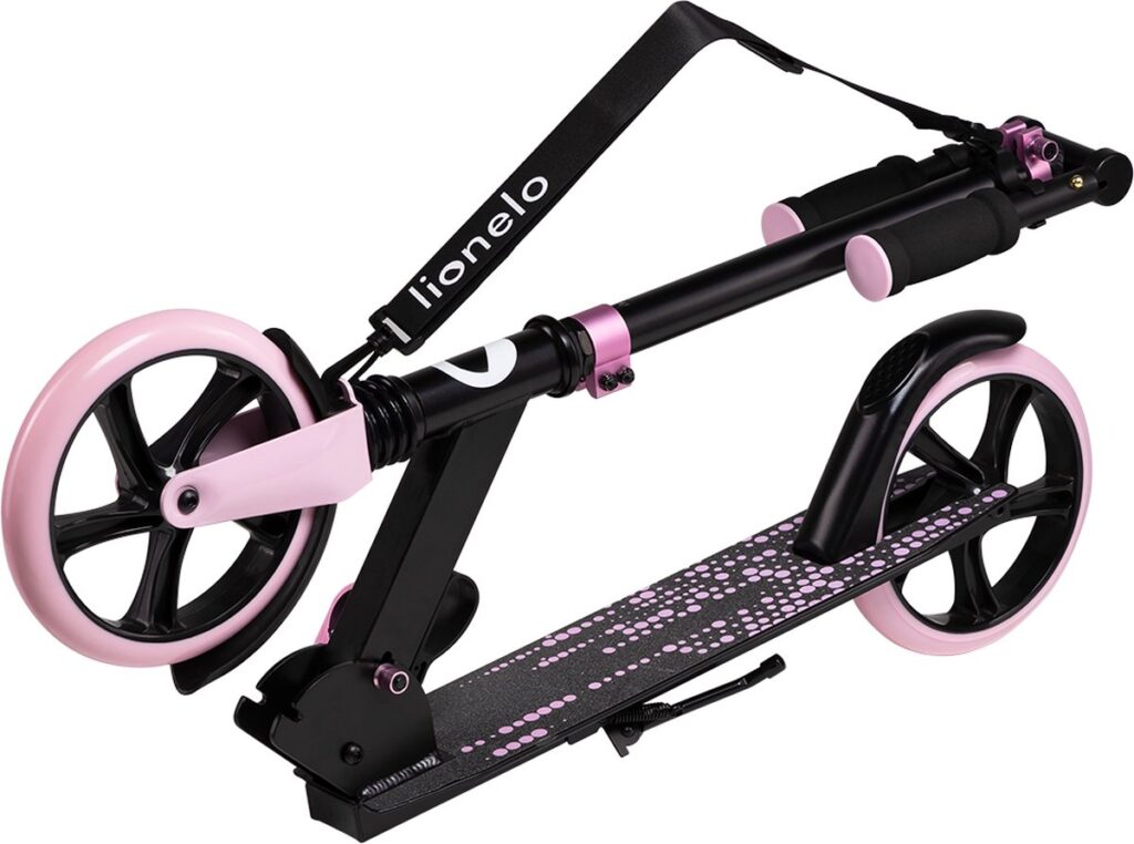 Lionelo LUCA skrejritenis krāsa BLACK CARBON PINK