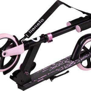 Lionelo LUCA skrejritenis krāsa BLACK CARBON PINK