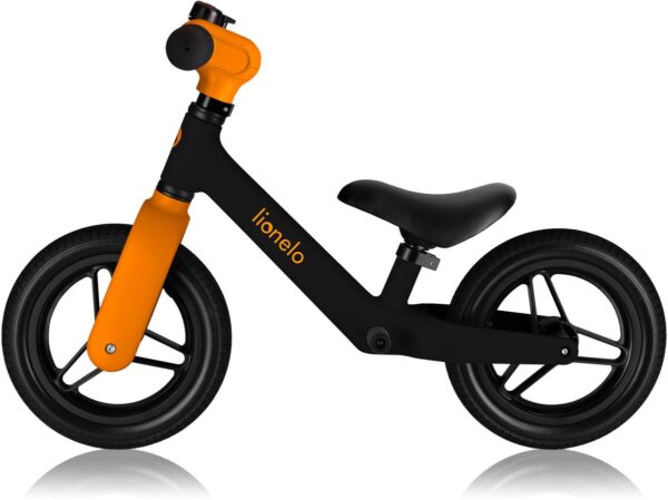 Autokreslini.lv | TONI līdzsvara velosipēds krāsa BLACK ORANGE bilde #23