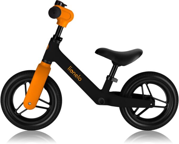 Autokreslini.lv | TONI līdzsvara velosipēds krāsa BLACK ORANGE bilde #21