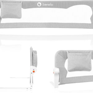 Lionelo EVA gultas malas aizsargs krāsa GREY MELANGE