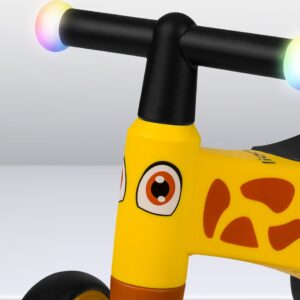 Lionelo SAMMY līdzsvara velosipēds mazuļiem krāsa YELLOW HONEY