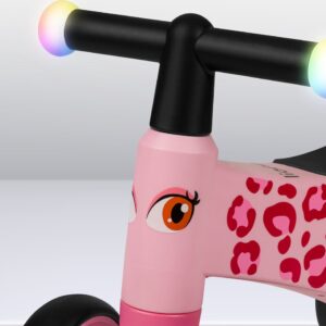 Lionelo SAMMY līdzsvara velosipēds mazuļiem krāsa PINK ROSE
