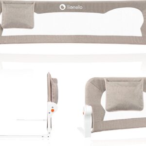 Lionelo EVA gultas malas aizsargs krāsa BEIGE MELANGE