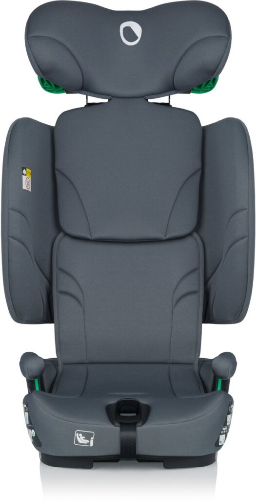Lionelo Nelly I-Size salokāms autokrēsliņš bērniem 76-150cm krāsa Grey Graphite