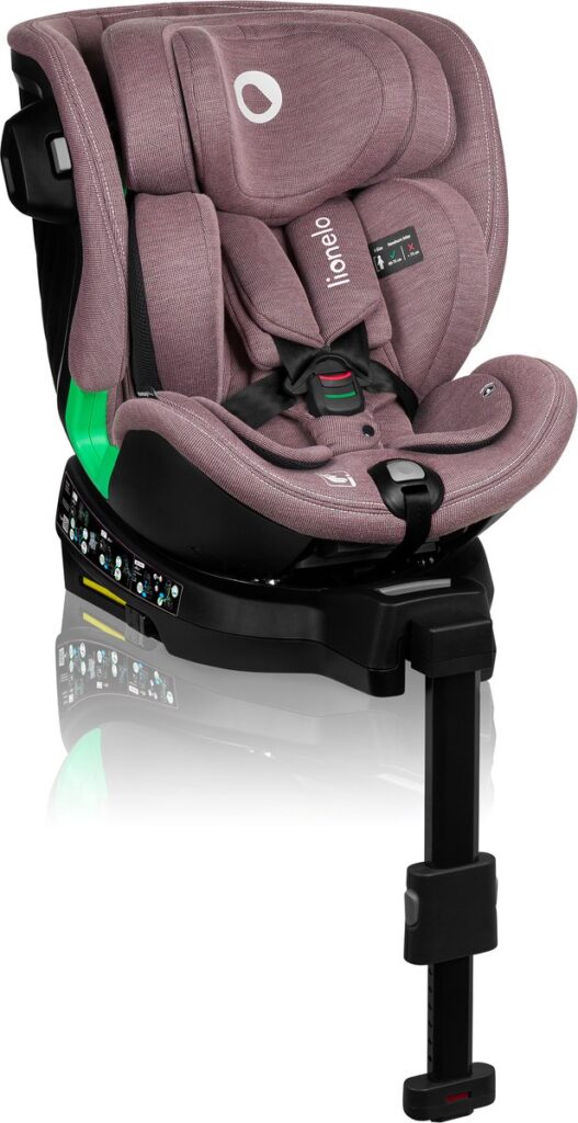 Lionelo Harmony I-Size autokrēsliņš 40-150cm krāsa Pink Mauve Bamboo