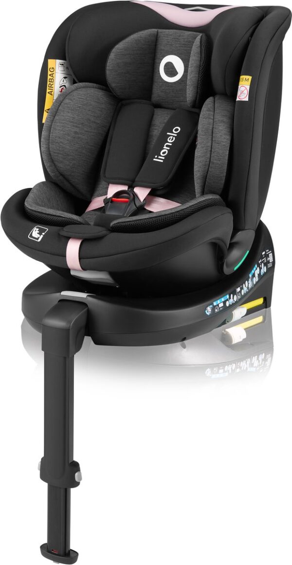 Autokreslini.lv | Navy I-Size autokrēsliņš 40-150cm krāsa Black Pink bilde #3