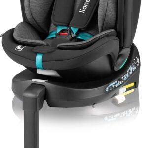 Lionelo Navy I-Size autokrēsliņš 40-150cm krāsa Black Turquoise