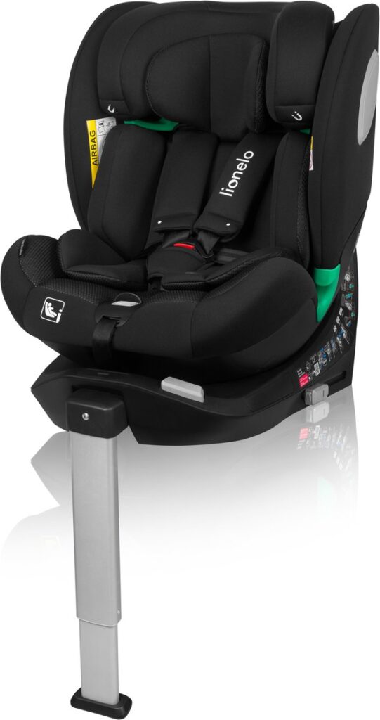 Lionelo Braam AIR I-Size autokrēsliņš 40-150cm krāsa Black Carbon