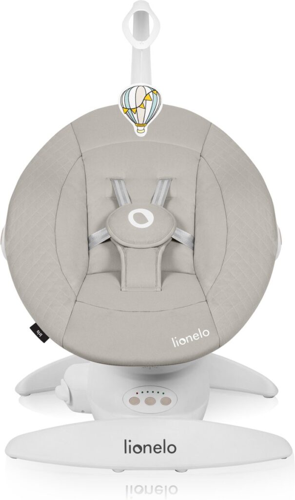Lionelo IRIS mazuļu šūpuļkrēsliņš krāsa BEIGE SAND