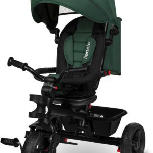 Lionelo HAARI stumjamais trīsritenis bērniem krāsa GREEN EMERALD