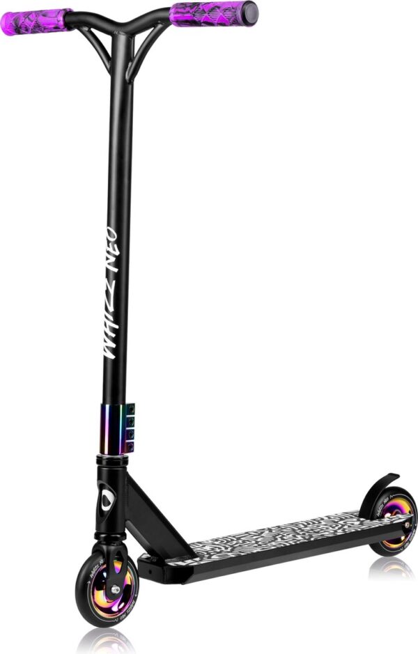 Autokreslini.lv | WHIZZ skrejritenis krāsa NEO BLACK CARBON MULTICOLOR bilde #1