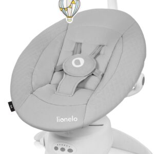 Lionelo IRIS mazuļu šūpuļkrēsliņš krāsa GREY CONCRETE