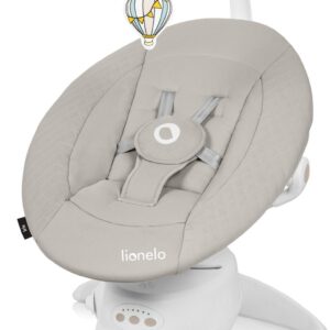 Lionelo IRIS mazuļu šūpuļkrēsliņš krāsa BEIGE SAND