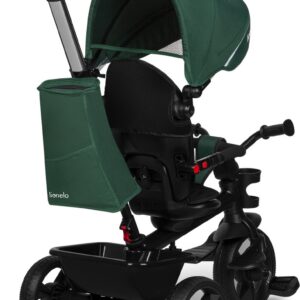 Lionelo HAARI stumjamais trīsritenis bērniem krāsa GREEN EMERALD