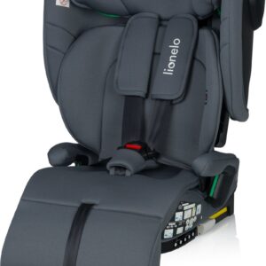 Lionelo Nelly I-Size salokāms autokrēsliņš bērniem 76-150cm krāsa Grey Graphite