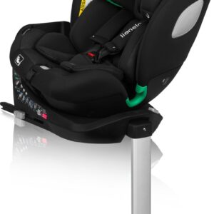 Lionelo Braam AIR I-Size autokrēsliņš 40-150cm krāsa Black Carbon
