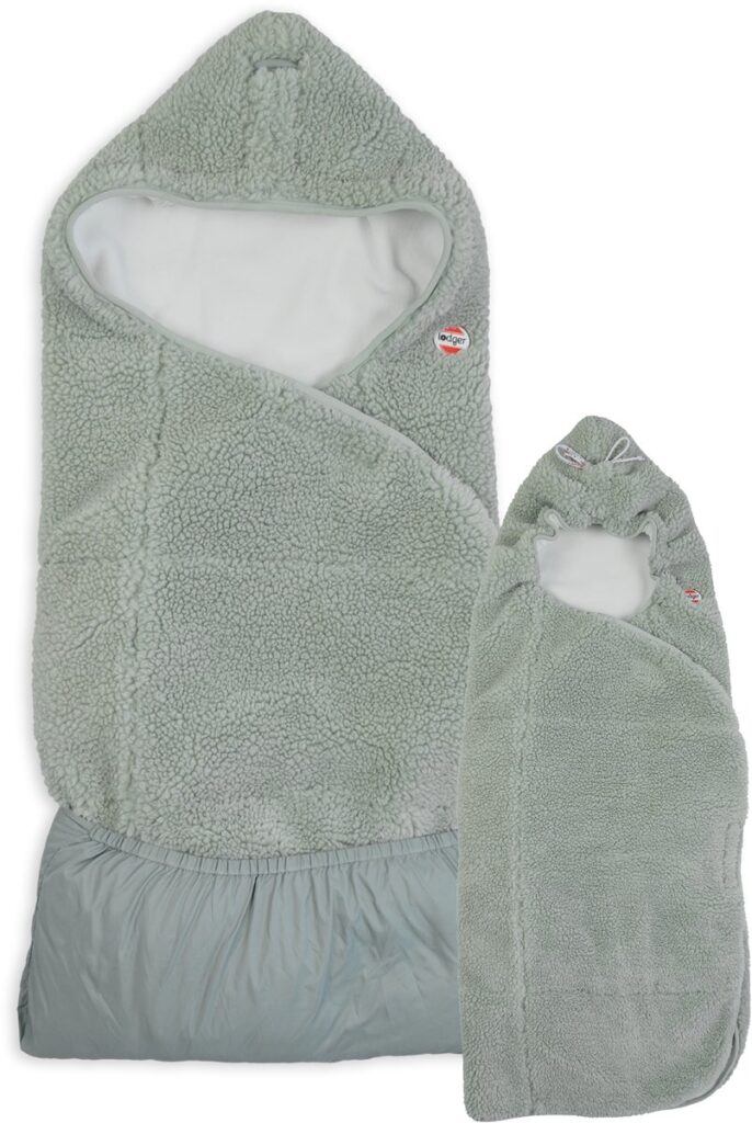 Lodger Wrapper mazuļu ietinamā sedziņa TEDDY krāsa SILK