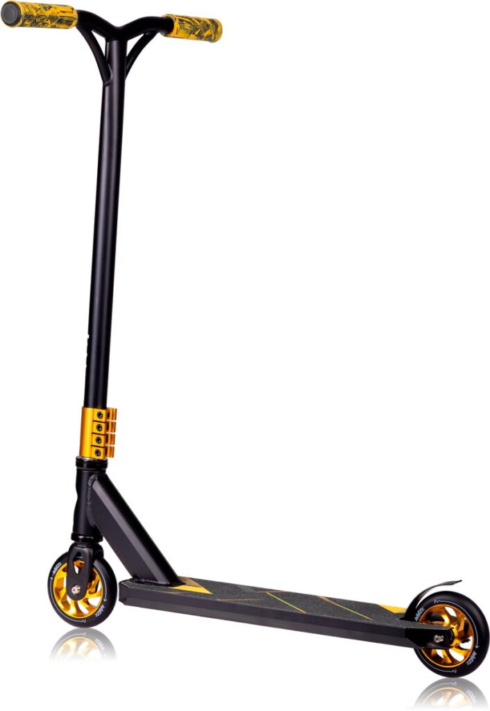 Lionelo WHIZZ skrejritenis krāsa BLACK CARBON YELLOW