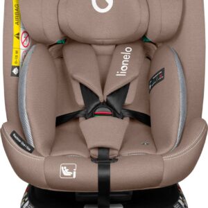 Lionelo Bastiaan One I-Size autokrēsliņš bērniem 40-150cm krāsa Beige Sand