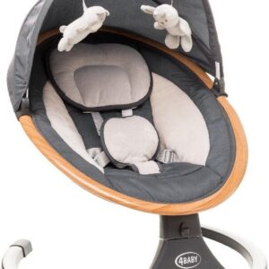 4Baby Rock’n Relax XXIV mazuļu šūpuļkrēsliņš krāsa Grey
