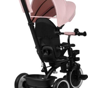 Lionelo BERRY stumjams trīsritenis bērniem krāsa PINK ROSE
