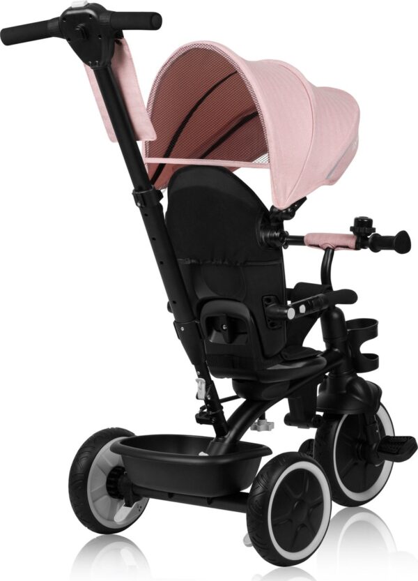 Autokreslini.lv | BERRY stumjams trīsritenis bērniem krāsa PINK ROSE bilde #27
