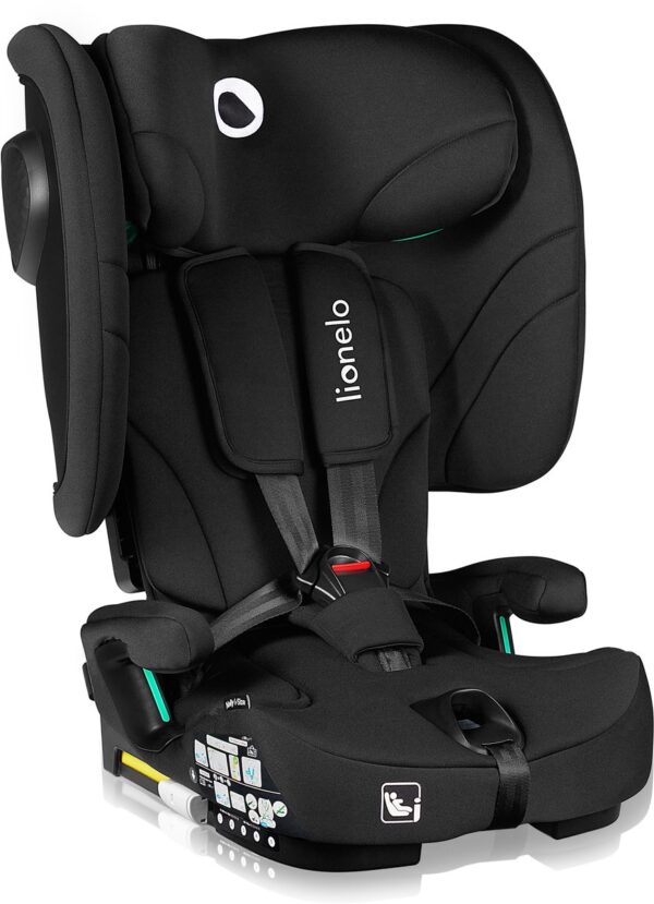 Autokreslini.lv | Nelly I-Size salokāms autokrēsliņš bērniem 76-150cm krāsa Black Carbon bilde #3