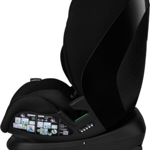 Lionelo Lavender I-Size autokrēsliņš bērniem 76-150cm krāsa Black Carbon
