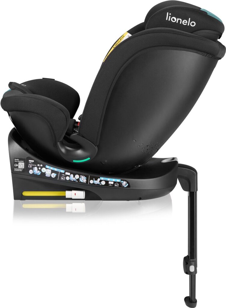 Lionelo Navy I-Size autokrēsliņš 40-150cm krāsa Black Turquoise