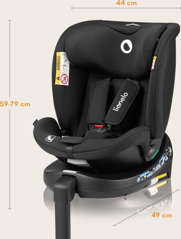 Autokreslini.lv | Navy I-Size autokrēsliņš 40-150cm krāsa Black Onyx bilde #21