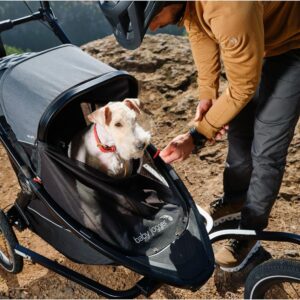 BabyJogger City PRIX bērnu ratiņi/velopiekabe krāsa AMBITION BLACK