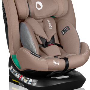 Lionelo Bastiaan One I-Size autokrēsliņš bērniem 40-150cm krāsa Beige Sand