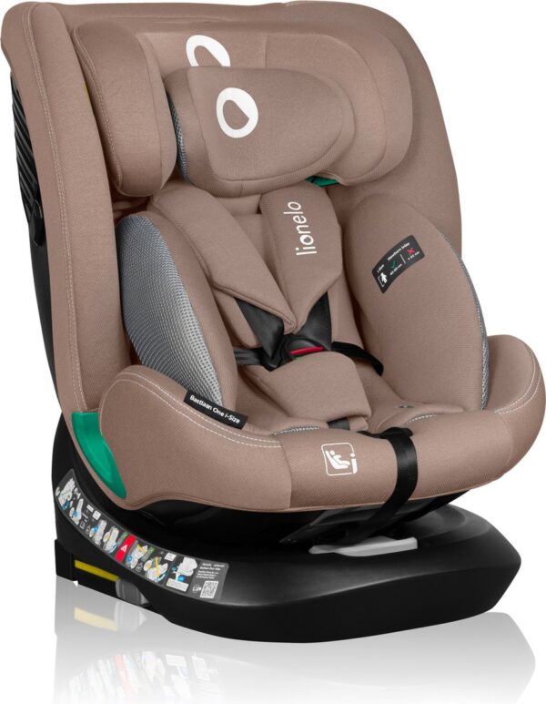 Autokreslini.lv | Bastiaan One I-Size autokrēsliņš bērniem 40-150cm krāsa Beige Sand bilde #5